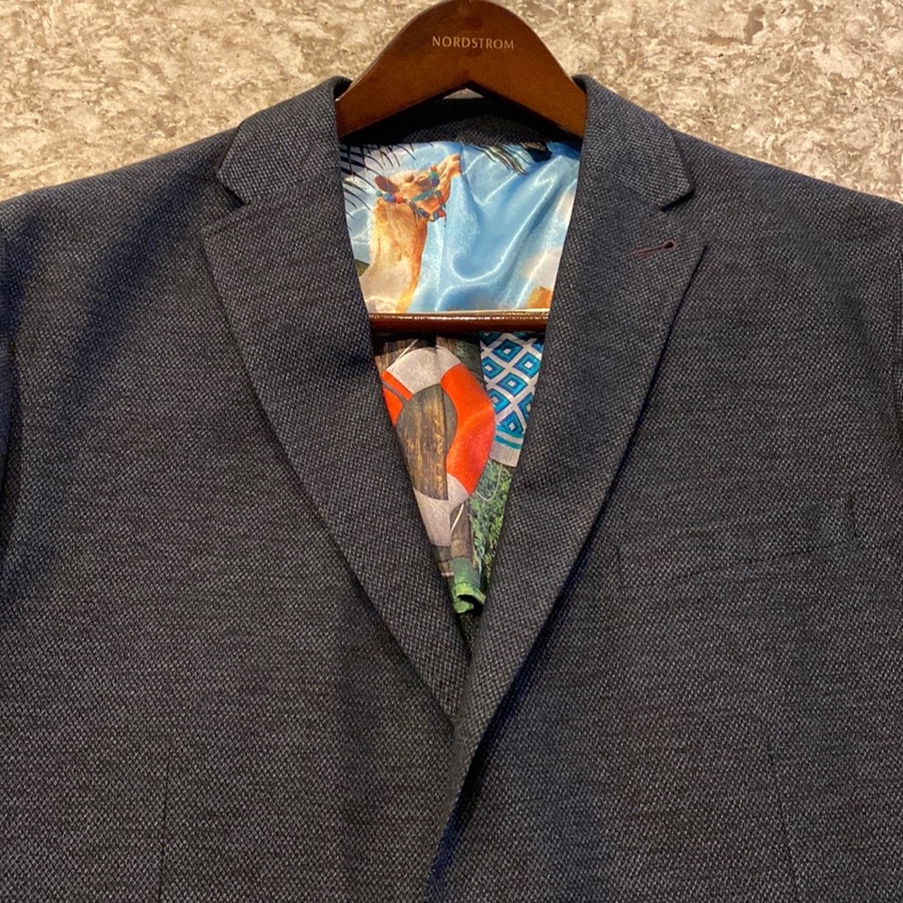 Ted Baker London Men’s Heathered Knit Sport Coat 🎄